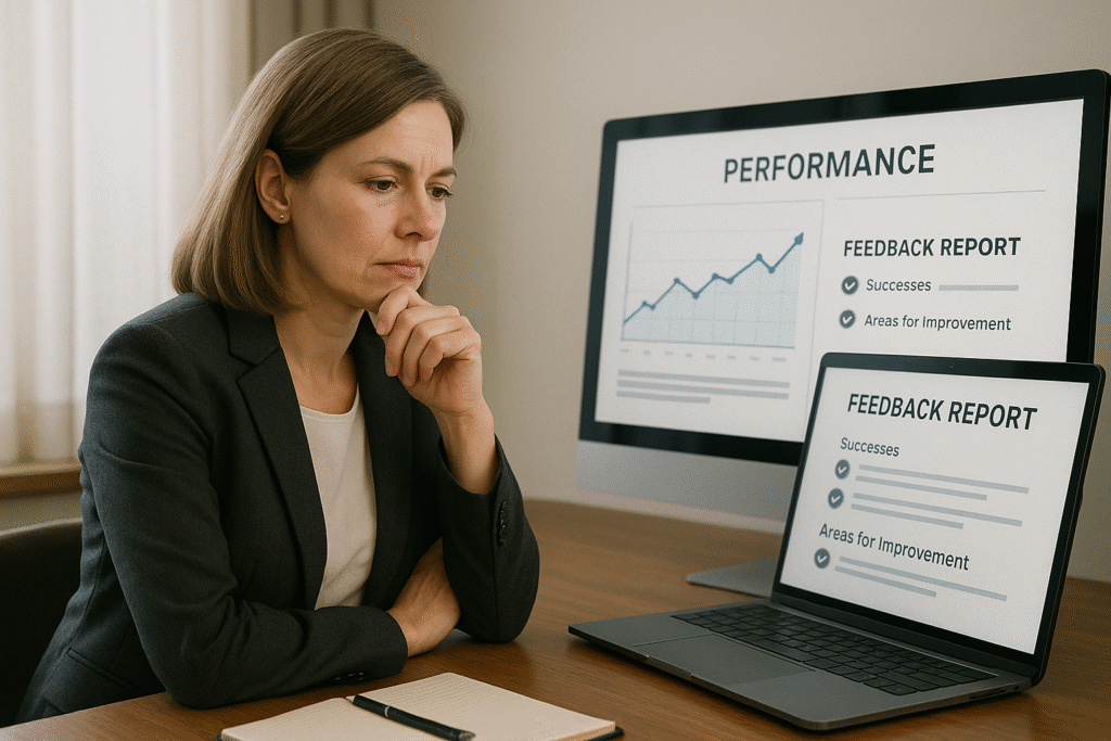 CEO engaged in self-assessment
