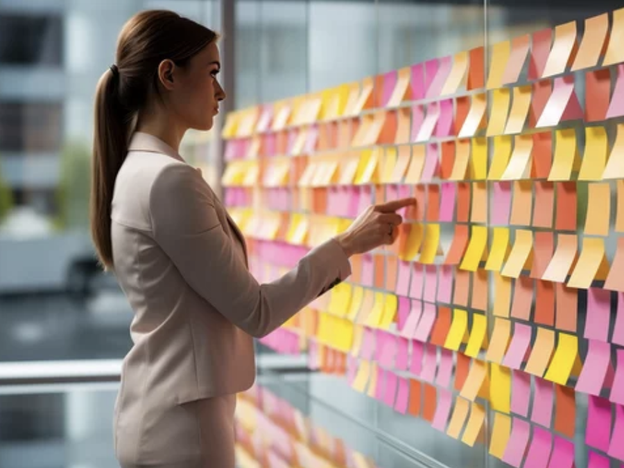 Creative professional organizing tasks, demonstrating the meaning of an accountability partner definition in action